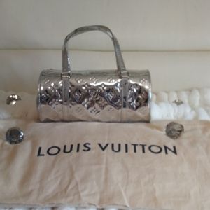 RARE AUTHENTIC - Louis Vuitton Silver Mirroir Papillon